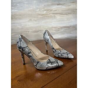NEW Vince Camuto KAIN Women's Snakeskin Print High Heels Shoes Size 7